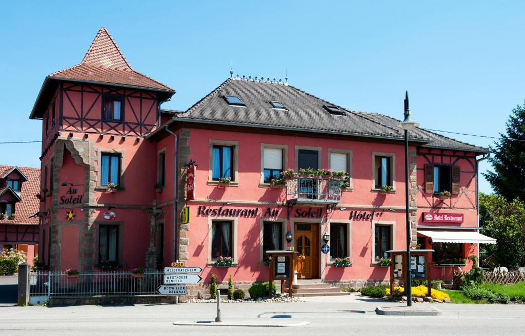 Au Soleil, Hotel Restaurant & Spa Valff Exteriör bild